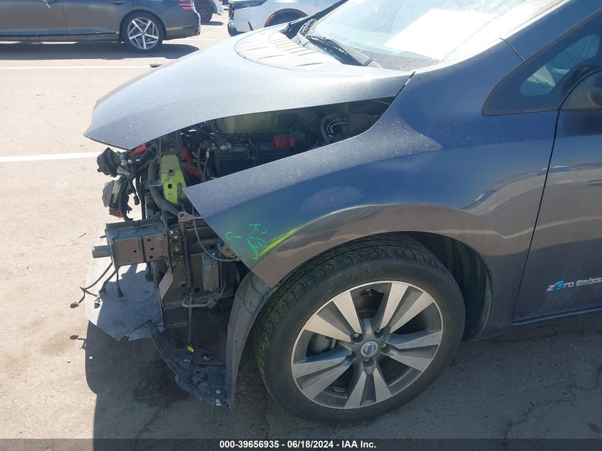 2013 Nissan Leaf Sl VIN: 1N4AZ0CPXDC413928 Lot: 39656935