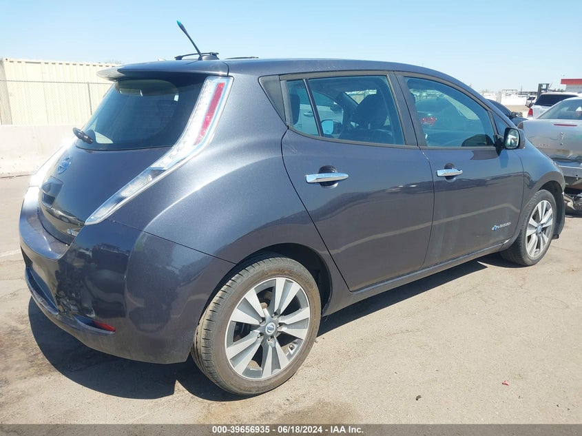 2013 Nissan Leaf Sl VIN: 1N4AZ0CPXDC413928 Lot: 39656935