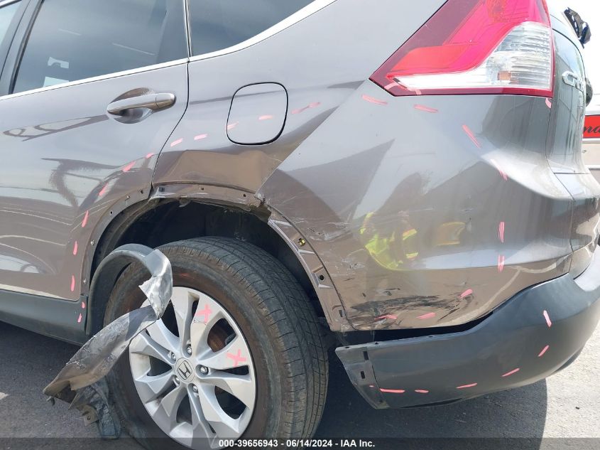 2013 Honda Cr-V Ex-L VIN: 5J6RM4H73DL037563 Lot: 39656943