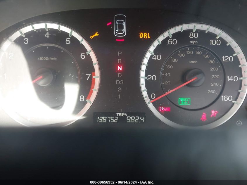 2011 Honda Accord 2.4 Se VIN: 1HGCP2F68BA139825 Lot: 39656952