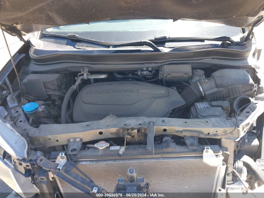 2019 Honda Pilot Ex-L VIN: 5FNYF6H51KB089179 Lot: 39656976