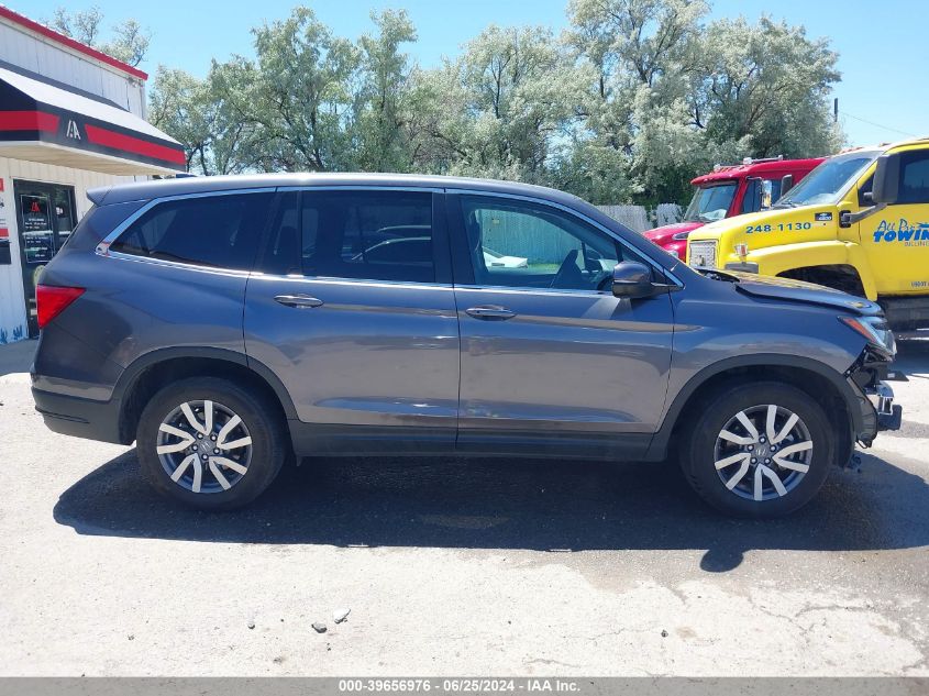 2019 Honda Pilot Ex-L VIN: 5FNYF6H51KB089179 Lot: 39656976