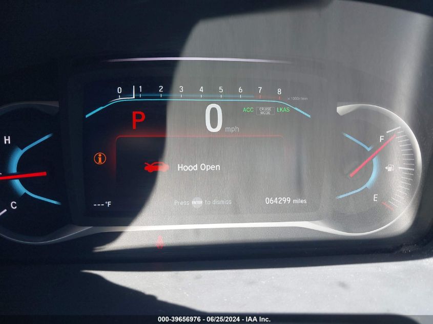 2019 Honda Pilot Ex-L VIN: 5FNYF6H51KB089179 Lot: 39656976