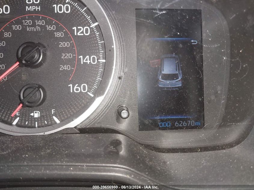 2022 Toyota Corolla Cross Le VIN: 7MUCAAAG6NV022686 Lot: 39656980