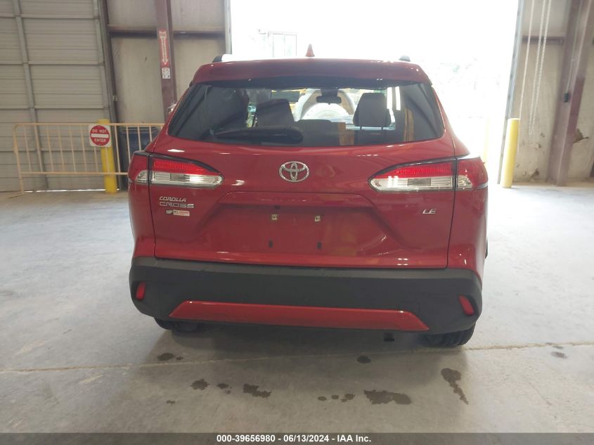 2022 Toyota Corolla Cross Le VIN: 7MUCAAAG6NV022686 Lot: 39656980
