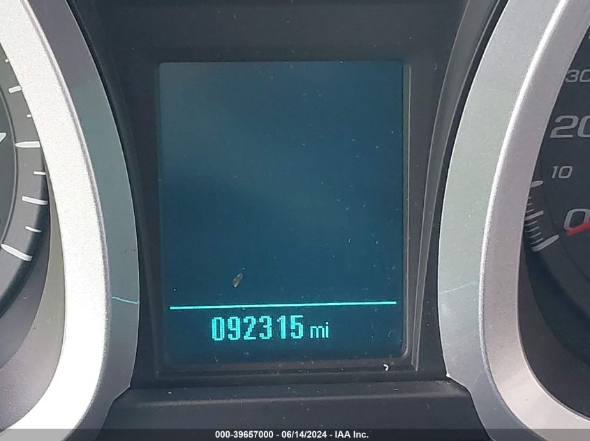 2016 Chevrolet Equinox Ls VIN: 2GNALBEK6G1167180 Lot: 39657000