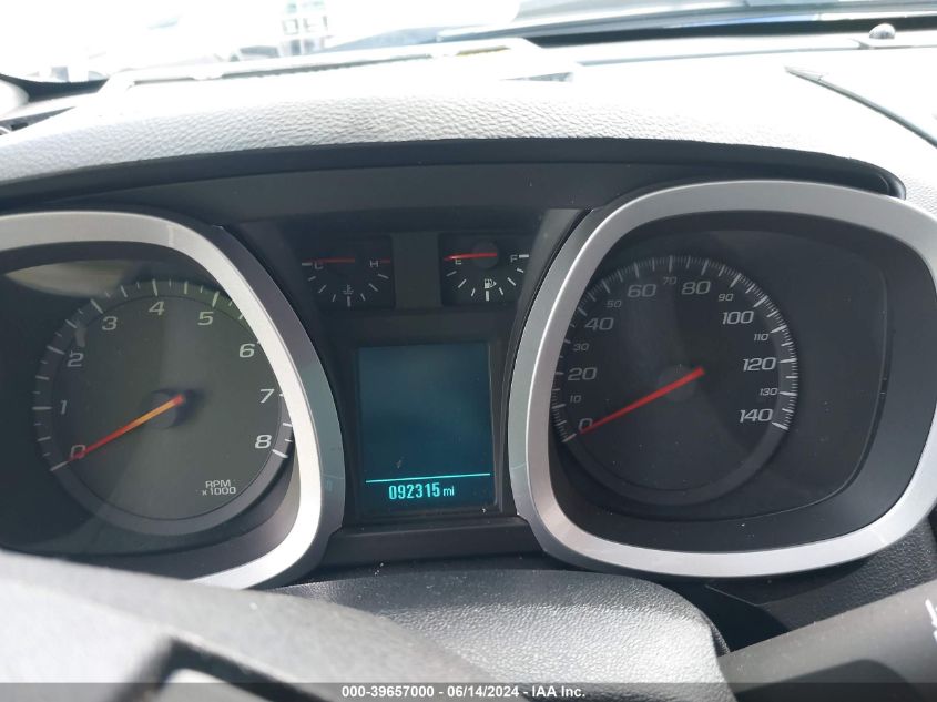 2016 Chevrolet Equinox Ls VIN: 2GNALBEK6G1167180 Lot: 39657000