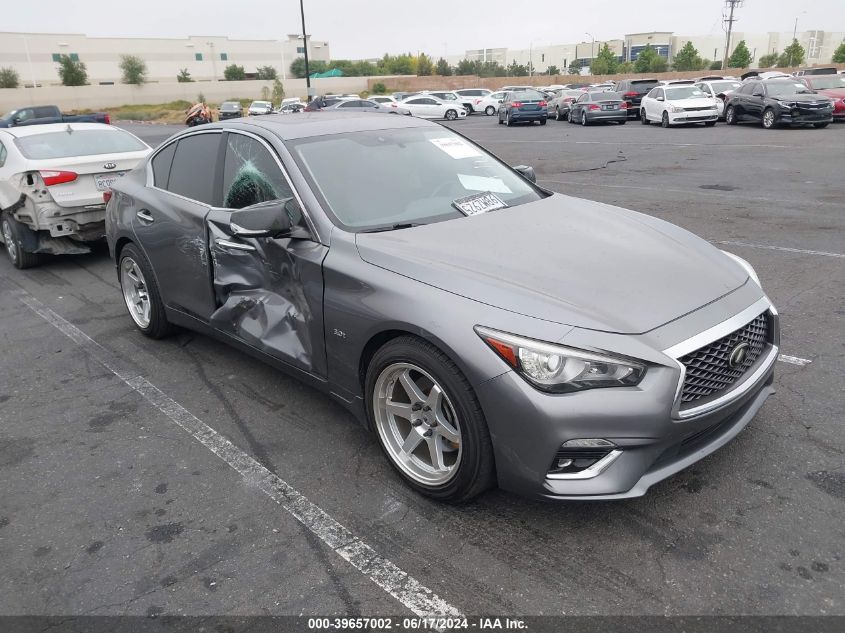 2019 Infiniti Q50 3.0T Luxe VIN: JN1EV7APXKM513086 Lot: 39657002