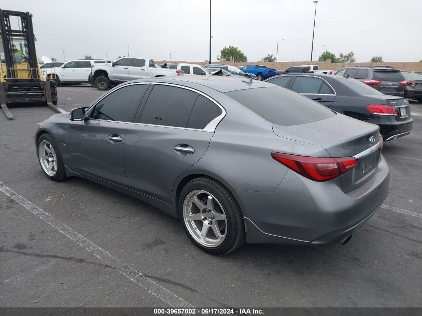 2019 Infiniti Q50 3.0T Luxe VIN: JN1EV7APXKM513086 Lot: 39657002