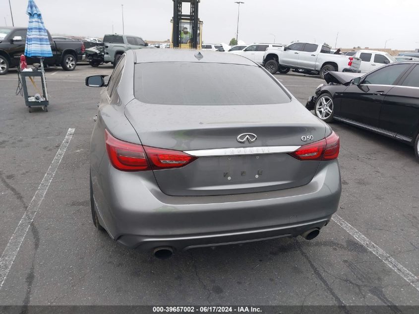 2019 Infiniti Q50 3.0T Luxe VIN: JN1EV7APXKM513086 Lot: 39657002