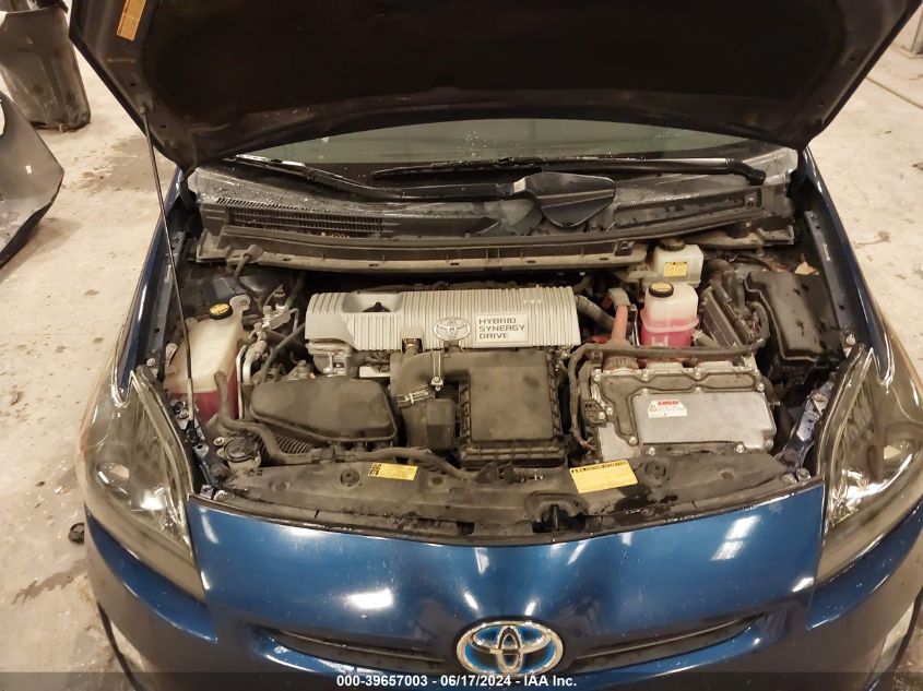 2010 Toyota Prius Iv VIN: JTDKN3DU4A0054461 Lot: 39657003