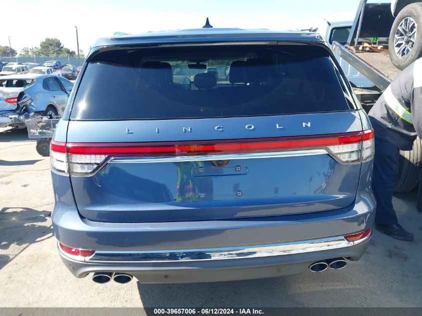 2021 Lincoln Aviator Reserve VIN: 5LM5J7XC4MGL11867 Lot: 39657006