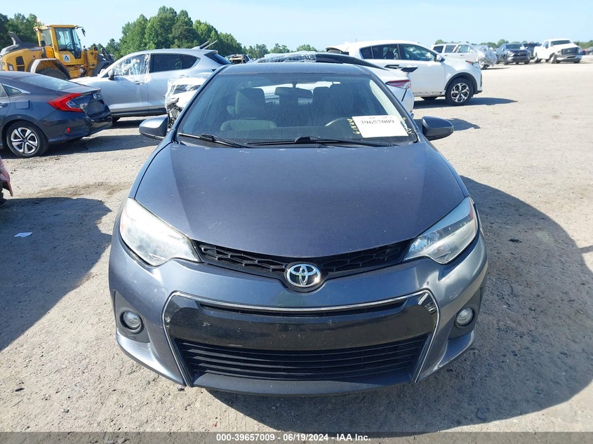 2016 Toyota Corolla L/Le/Le Pls/Prm/S/S Pls VIN: 2T1BURHE1GC690617 Lot: 39657009