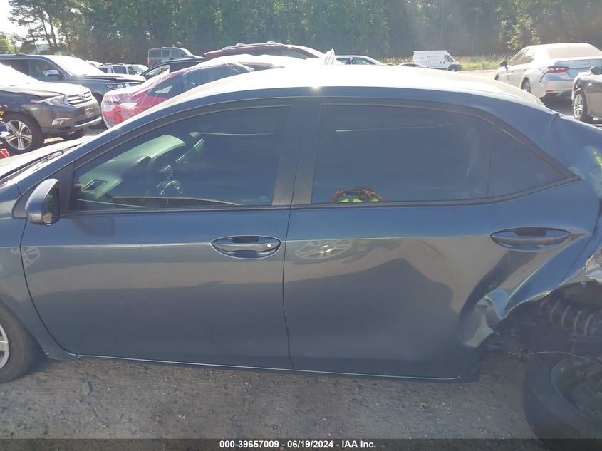 2016 Toyota Corolla L/Le/Le Pls/Prm/S/S Pls VIN: 2T1BURHE1GC690617 Lot: 39657009