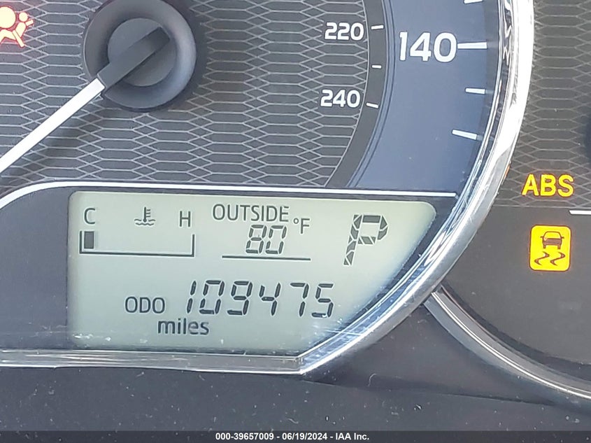 2016 Toyota Corolla L/Le/Le Pls/Prm/S/S Pls VIN: 2T1BURHE1GC690617 Lot: 39657009