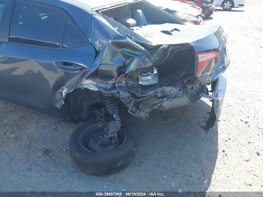 2016 Toyota Corolla L/Le/Le Pls/Prm/S/S Pls VIN: 2T1BURHE1GC690617 Lot: 39657009