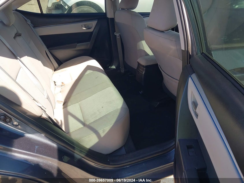 2016 Toyota Corolla L/Le/Le Pls/Prm/S/S Pls VIN: 2T1BURHE1GC690617 Lot: 39657009