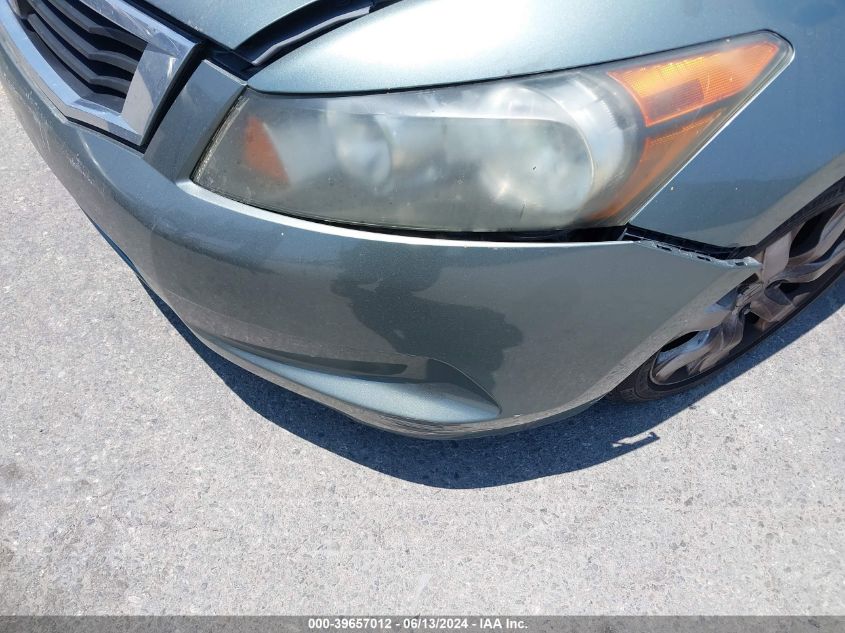 2010 Honda Accord 2.4 Ex-L VIN: 1HGCP2F85AA047930 Lot: 39657012