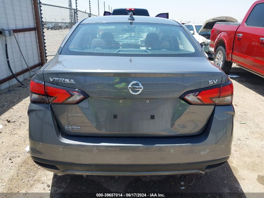 2022 Nissan Versa 1.6 Sv Xtronic Cvt VIN: 3N1CN8EV6NL862296 Lot: 39657014