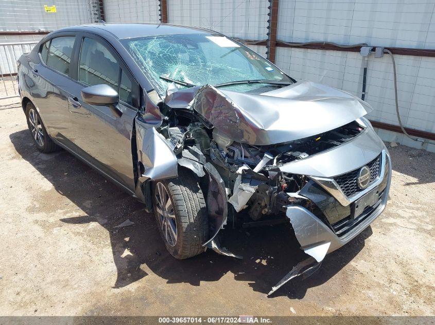 2022 Nissan Versa 1.6 Sv Xtronic Cvt VIN: 3N1CN8EV6NL862296 Lot: 39657014