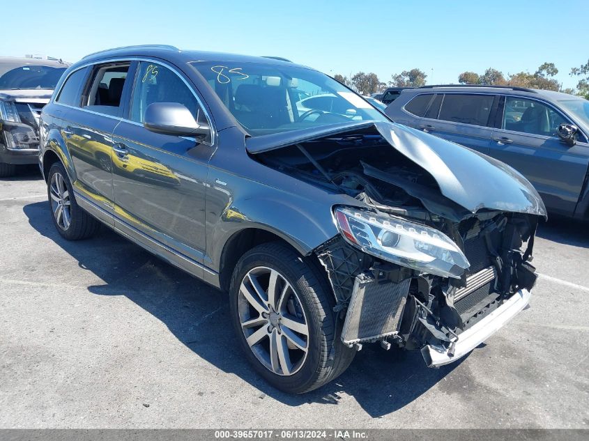 2015 Audi Q7 3.0T Premium VIN: WA1LGAFE4FD006686 Lot: 39657017