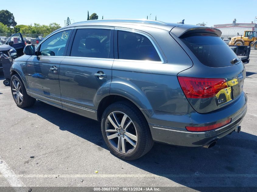 2015 Audi Q7 3.0T Premium VIN: WA1LGAFE4FD006686 Lot: 39657017