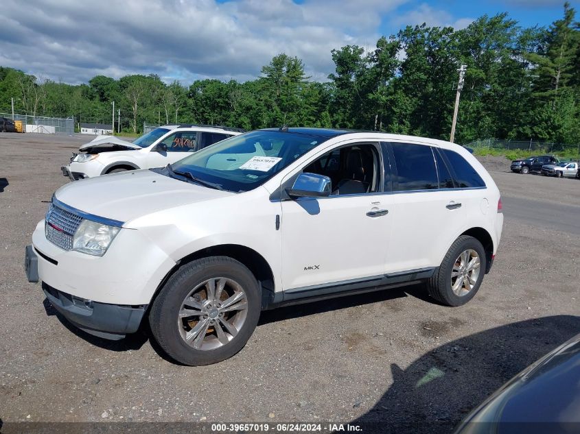 2010 Lincoln Mkx VIN: 2LMDJ8JC1ABJ23618 Lot: 39657019