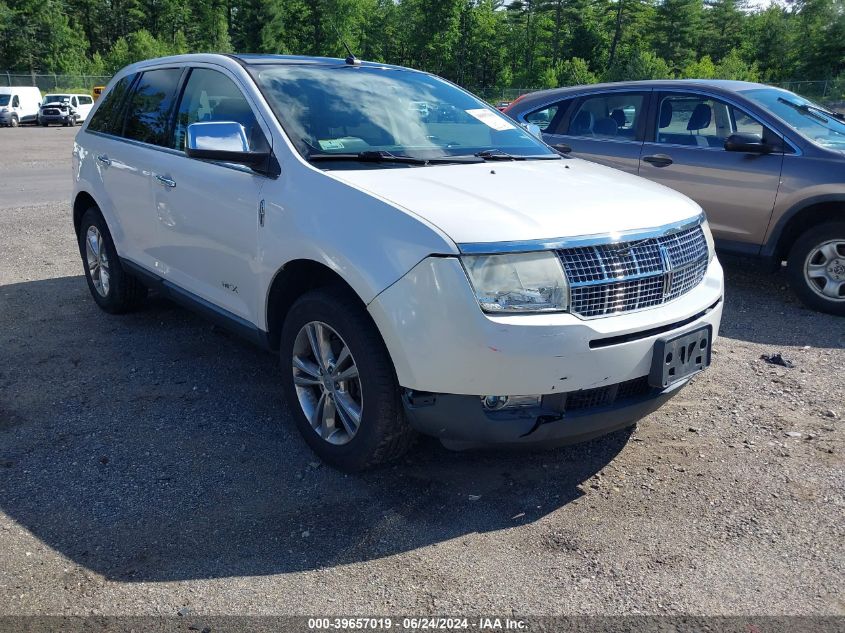 2010 Lincoln Mkx VIN: 2LMDJ8JC1ABJ23618 Lot: 39657019