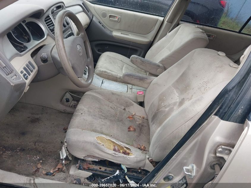 2006 Toyota Highlander V6 VIN: JTEEP21A060153793 Lot: 39657020