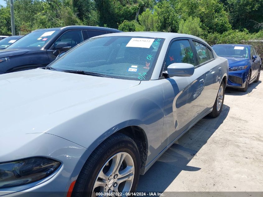 2022 Dodge Charger Sxt Rwd VIN: 2C3CDXBG2NH169142 Lot: 39657022