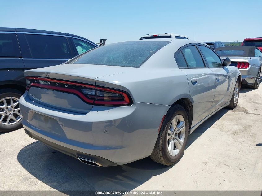 2022 Dodge Charger Sxt Rwd VIN: 2C3CDXBG2NH169142 Lot: 39657022