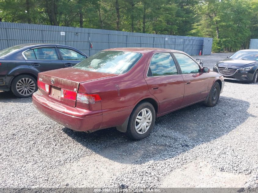 2001 Toyota Camry Ce/Le/Xle VIN: 4T1BG22K01U080498 Lot: 39657033