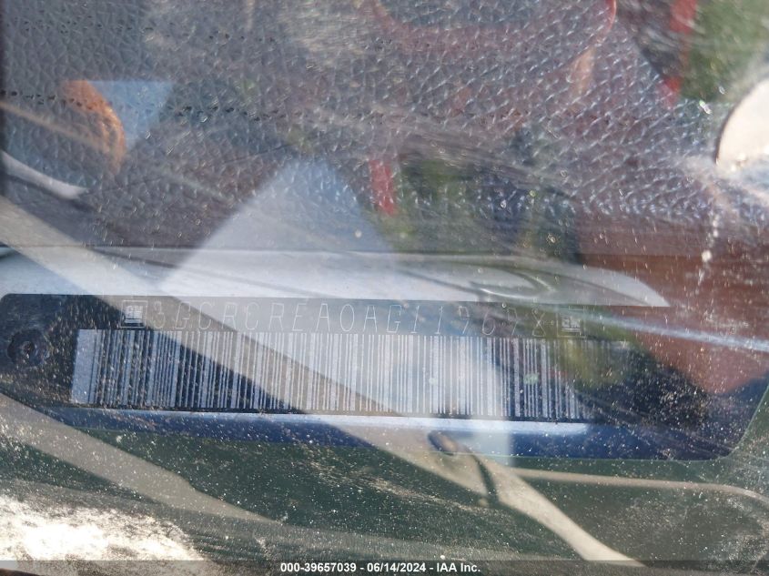 2010 Chevrolet Silverado 1500 Ls VIN: 3GCRCREA0AG119698 Lot: 39657039