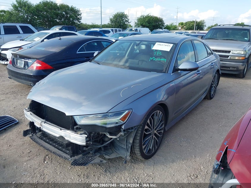 2016 Audi A6 3.0T Premium Plus VIN: WAUFGAFC9GN100699 Lot: 39657045