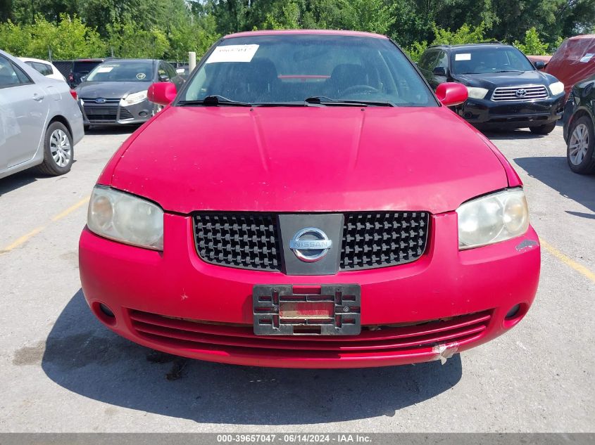 2006 Nissan Sentra 1.8S VIN: 3N1CB51D66L635406 Lot: 39657047