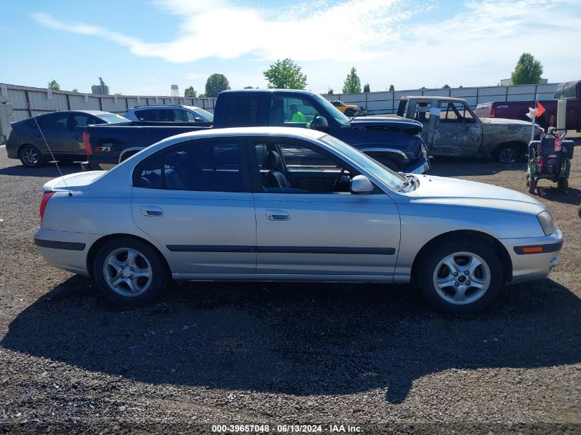 2005 Hyundai Elantra Gls/Gt VIN: KMHDN46D85U003812 Lot: 39657048