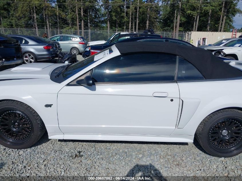 2002 Ford Mustang Gt VIN: 1FAFP45X92F164260 Lot: 39657052