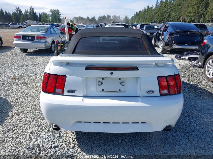 2002 Ford Mustang Gt VIN: 1FAFP45X92F164260 Lot: 39657052