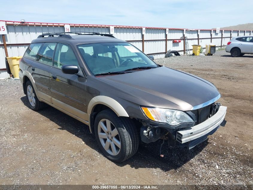 2008 Subaru Outback 2.5I/2.5I L.l. Bean Edition VIN: 4S4BP61C487356370 Lot: 39657055