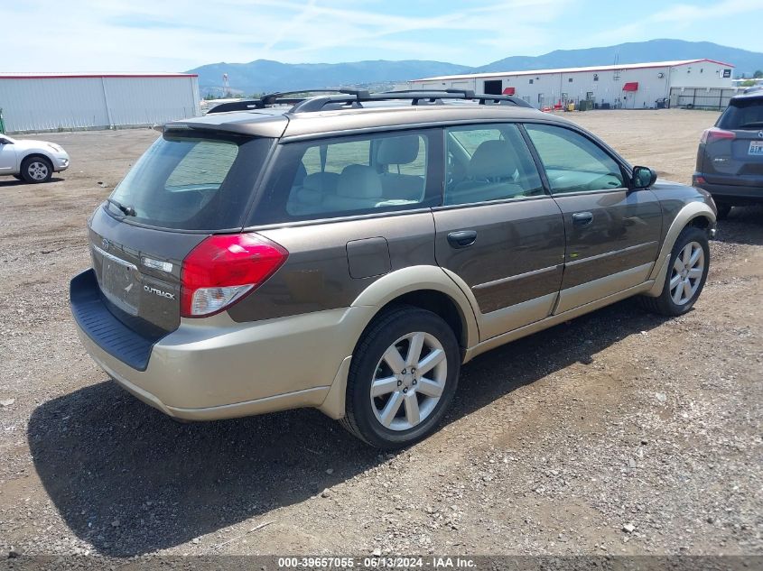 2008 Subaru Outback 2.5I/2.5I L.l. Bean Edition VIN: 4S4BP61C487356370 Lot: 39657055