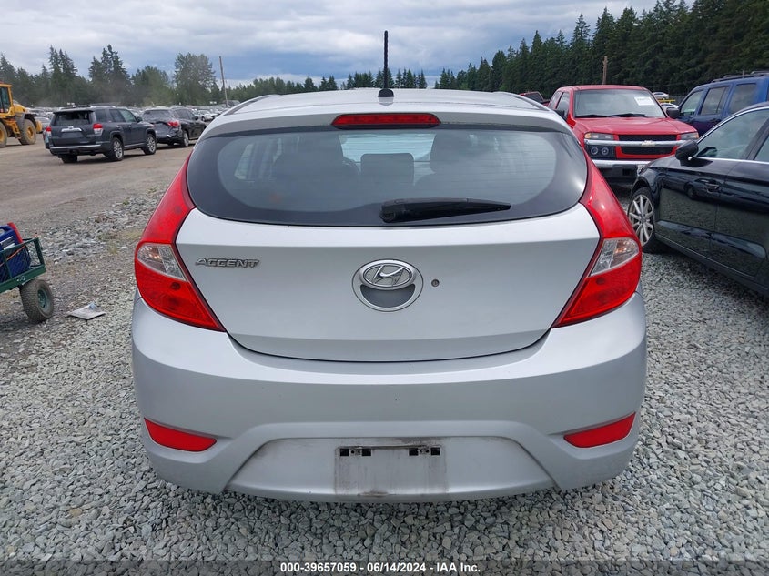 2012 Hyundai Accent Gs VIN: KMHCT5AE5CU034262 Lot: 39657059