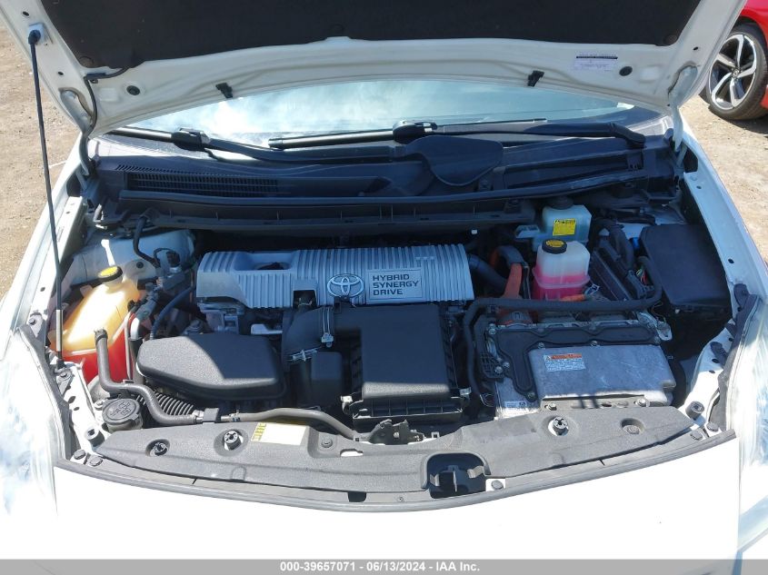 2011 Toyota Prius Three VIN: JTDKN3DUXB1438658 Lot: 39657071