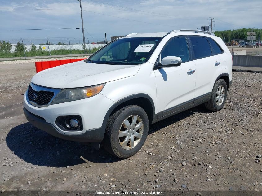 2011 Kia Sorento Lx VIN: 5XYKT3A12BG048377 Lot: 39657095