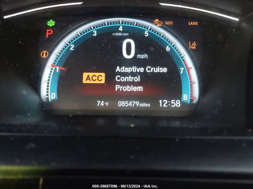 2020 Honda Civic Lx VIN: 2HGFC2F64LH595333 Lot: 39657096