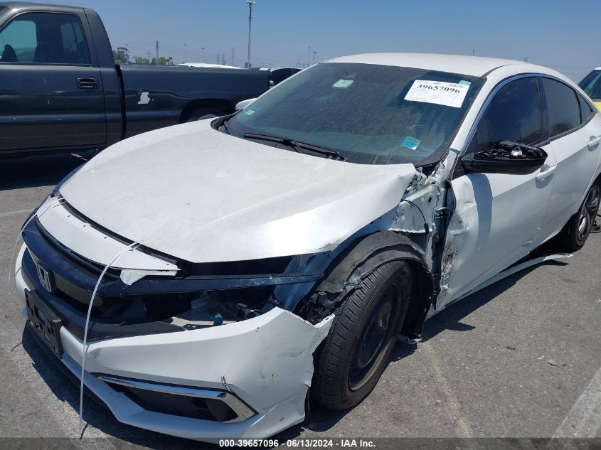 2020 Honda Civic Lx VIN: 2HGFC2F64LH595333 Lot: 39657096