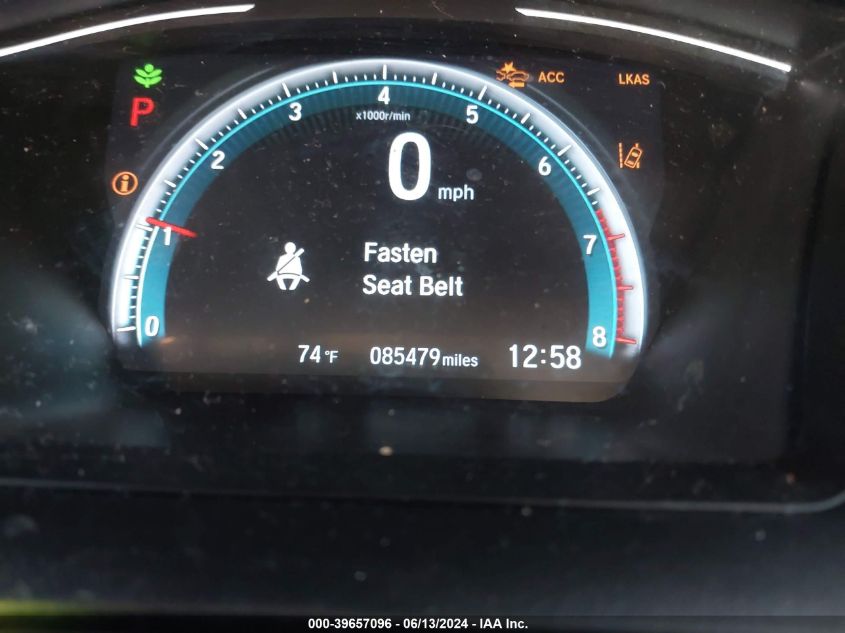 2020 Honda Civic Lx VIN: 2HGFC2F64LH595333 Lot: 39657096