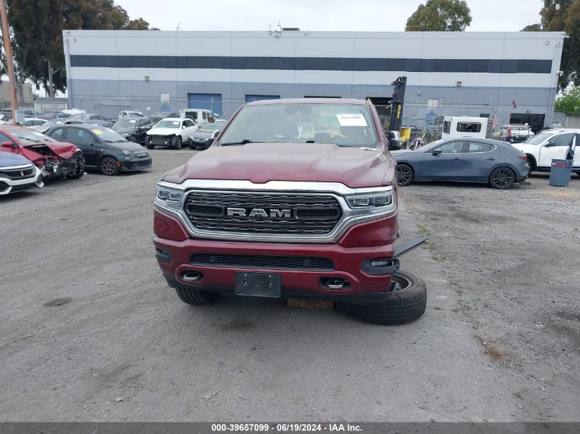 2021 Ram 1500 Limited 4X4 5'7 Box VIN: 1C6SRFHM5MN808871 Lot: 39657099