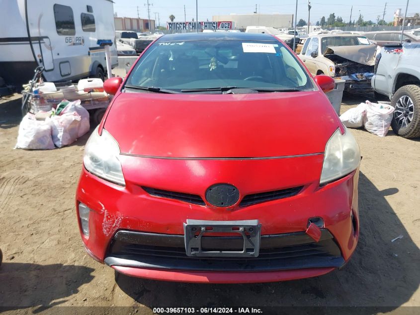 JTDKN3DU3D5651947 2013 Toyota Prius Three