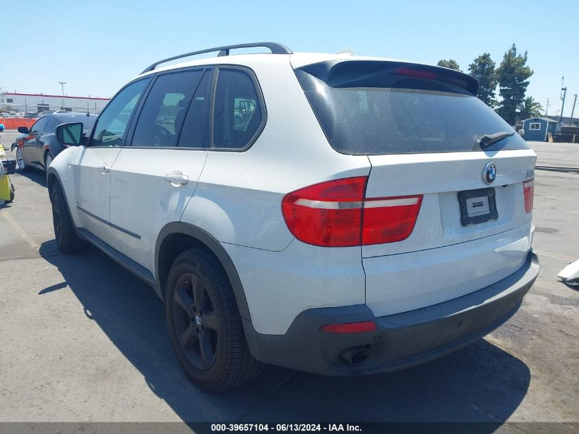 2009 BMW X5 xDrive30I VIN: 5UXFE43599L263673 Lot: 39657104