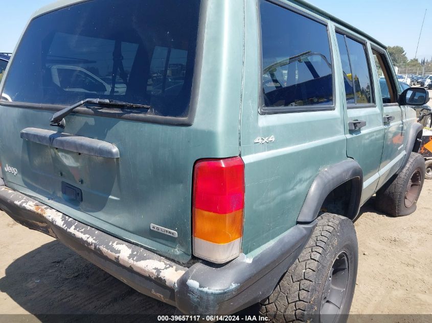 2000 Jeep Cherokee Se VIN: 1J4FF28S8YL250617 Lot: 39657117